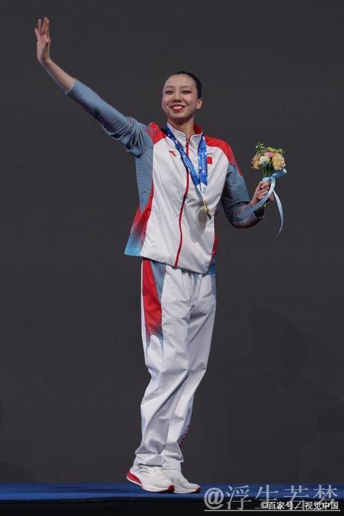 徐汇妍在花游世界杯加拿大站夺得单人技术自选冠军
